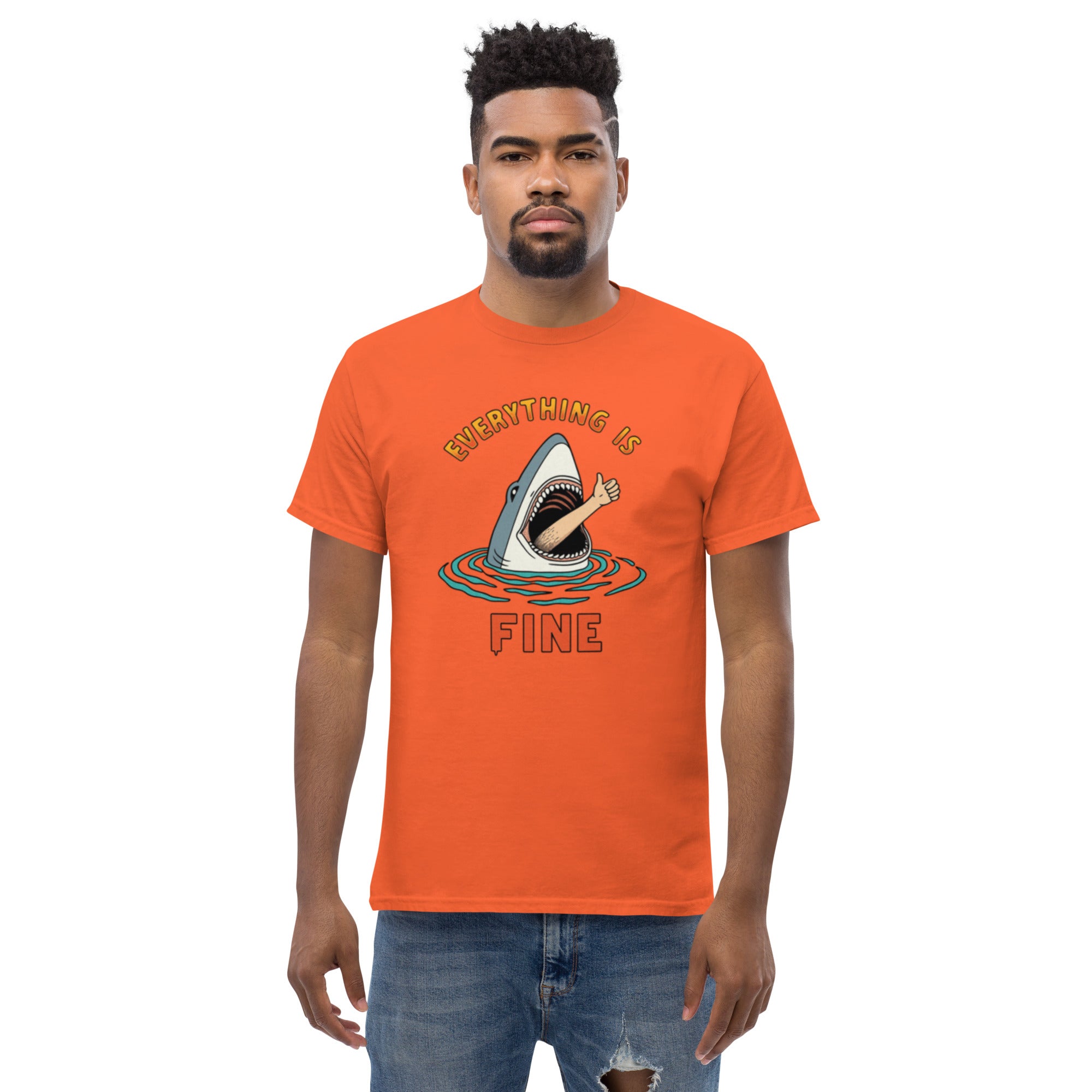 T-Shirt Unisex Stampata 100% Cotone – Confortevole – Design Everiting is Fine-Biiply