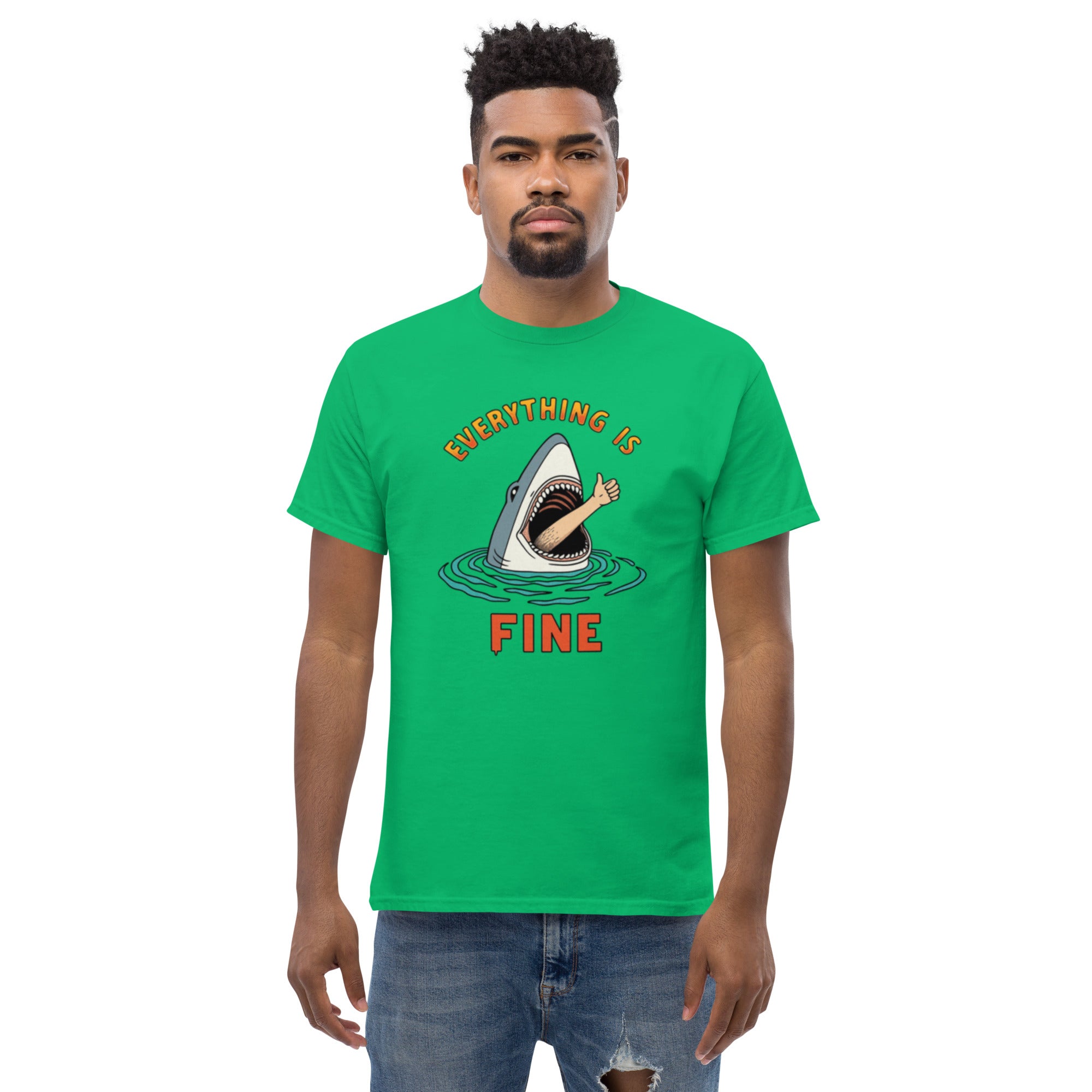 T-Shirt Unisex Stampata 100% Cotone – Confortevole – Design Everiting is Fine-Biiply