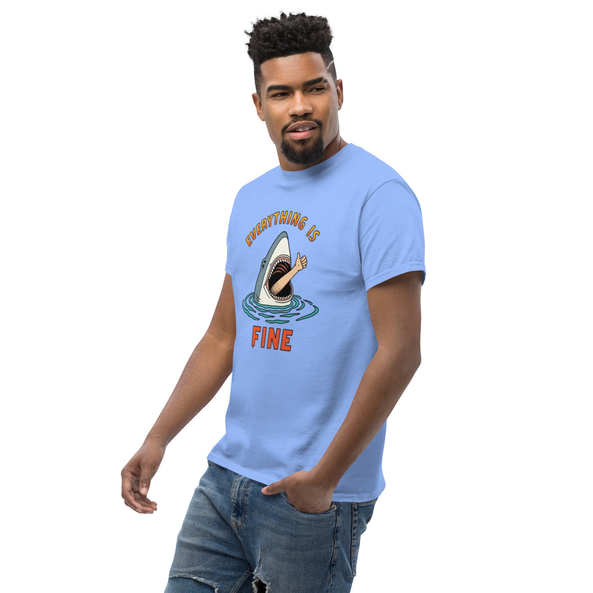T-Shirt Unisex Stampata 100% Cotone – Confortevole – Design Everiting is Fine-Biiply