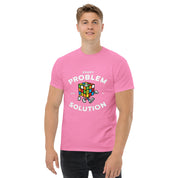 T-Shirt Unisex Stampata 100% Cotone – Confortevole – Design Every Problem Has a Solution-Biiply