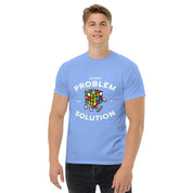 T-Shirt Unisex Stampata 100% Cotone – Confortevole – Design Every Problem Has a Solution-Biiply