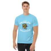 T-Shirt Unisex Stampata 100% Cotone – Confortevole – Design Every Problem Has a Solution-Biiply