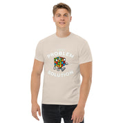 T-Shirt Unisex Stampata 100% Cotone – Confortevole – Design Every Problem Has a Solution-Biiply