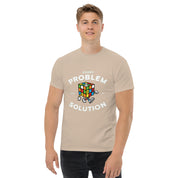 T-Shirt Unisex Stampata 100% Cotone – Confortevole – Design Every Problem Has a Solution-Biiply