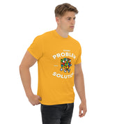 T-Shirt Unisex Stampata 100% Cotone – Confortevole – Design Every Problem Has a Solution-Biiply