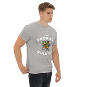 T-Shirt Unisex Stampata 100% Cotone – Confortevole – Design Every Problem Has a Solution-Biiply