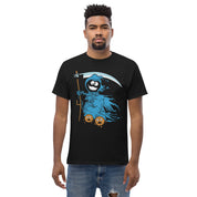 T-Shirt Unisex Stampata 100% Cotone – Confortevole – Design Ghost of the blue death-Biiply