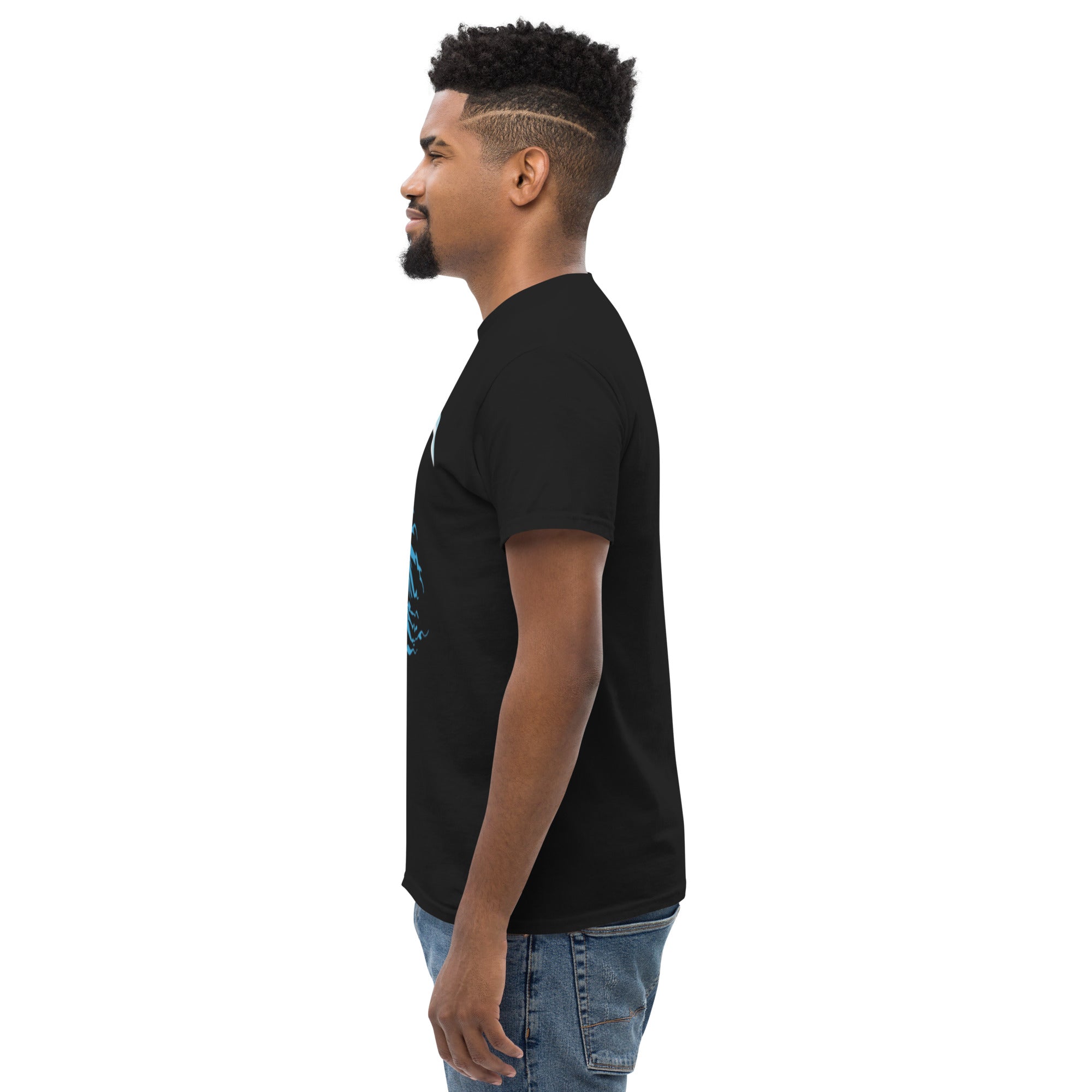 T-Shirt Unisex Stampata 100% Cotone – Confortevole – Design Ghost of the blue death-Biiply