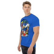 T-Shirt Unisex Stampata 100% Cotone – Confortevole – Design Graffito Sonic-Biiply