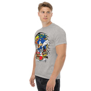T-Shirt Unisex Stampata 100% Cotone – Confortevole – Design Graffito Sonic-Biiply
