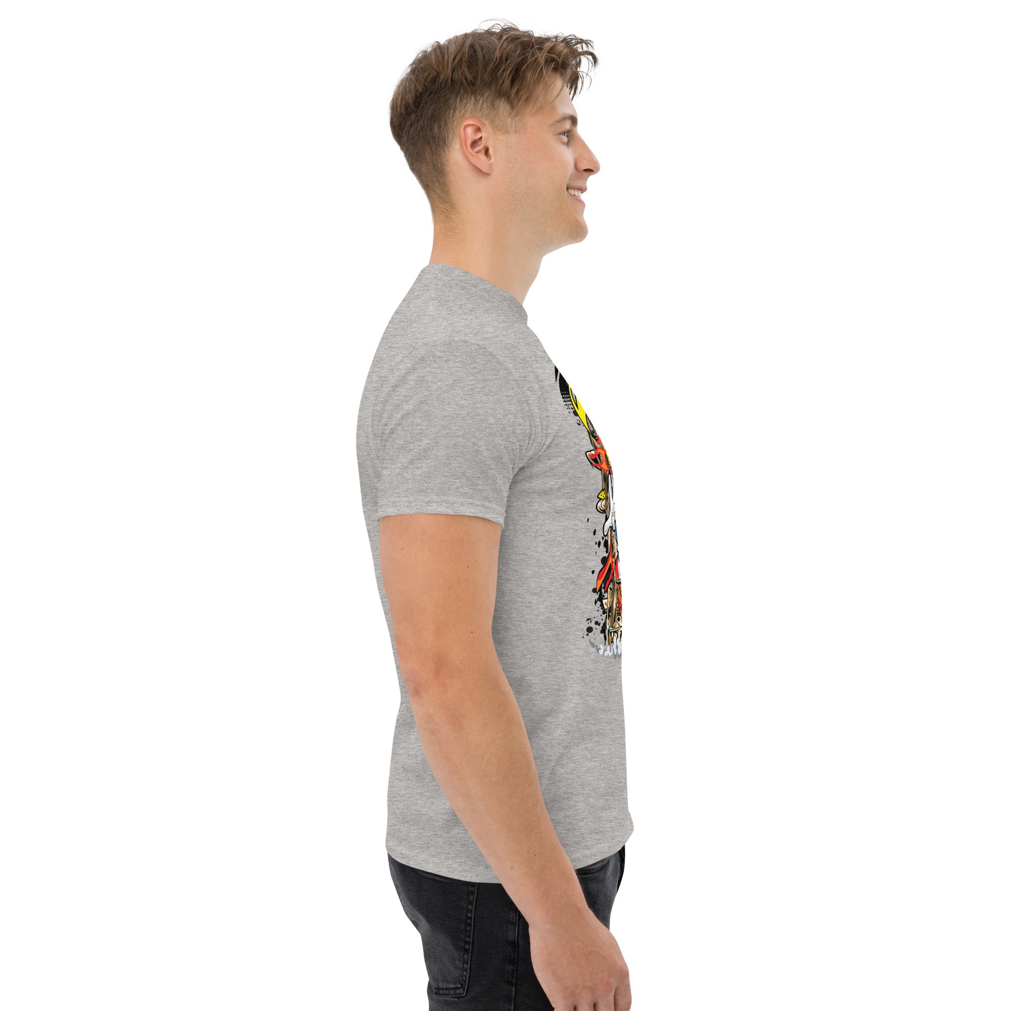 T-Shirt Unisex Stampata 100% Cotone – Confortevole – Design Graffito Sonic-Biiply