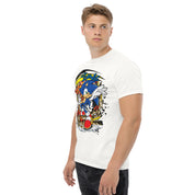 T-Shirt Unisex Stampata 100% Cotone – Confortevole – Design Graffito Sonic-Biiply