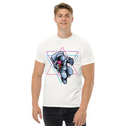 T-Shirt Unisex Stampata 100% Cotone – Confortevole – Design Ice Cream on the space-Biiply
