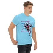 T-Shirt Unisex Stampata 100% Cotone – Confortevole – Design Ice Cream on the space-Biiply