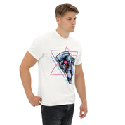 T-Shirt Unisex Stampata 100% Cotone – Confortevole – Design Ice Cream on the space-Biiply