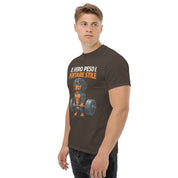 T-Shirt Unisex Stampata 100% Cotone – Confortevole – Design Il Vero Peso è Portare Stile-Biiply