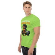 T-Shirt Unisex Stampata 100% Cotone – Confortevole – Design Il Vero Peso è Portare Stile-Biiply