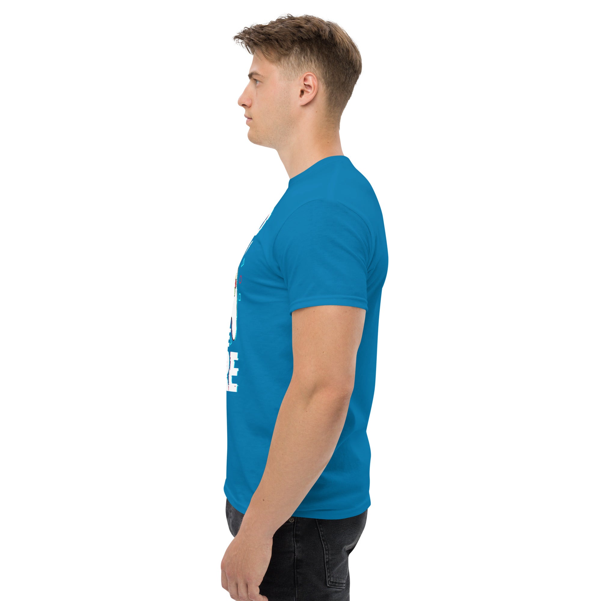 T-Shirt Unisex Stampata 100% Cotone – Confortevole – Design I'm Paused My Game To Be Here-Biiply