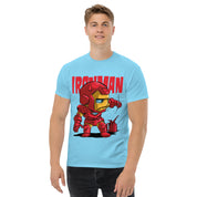 T-Shirt Unisex Stampata 100% Cotone – Confortevole – Design Ironman-Biiply