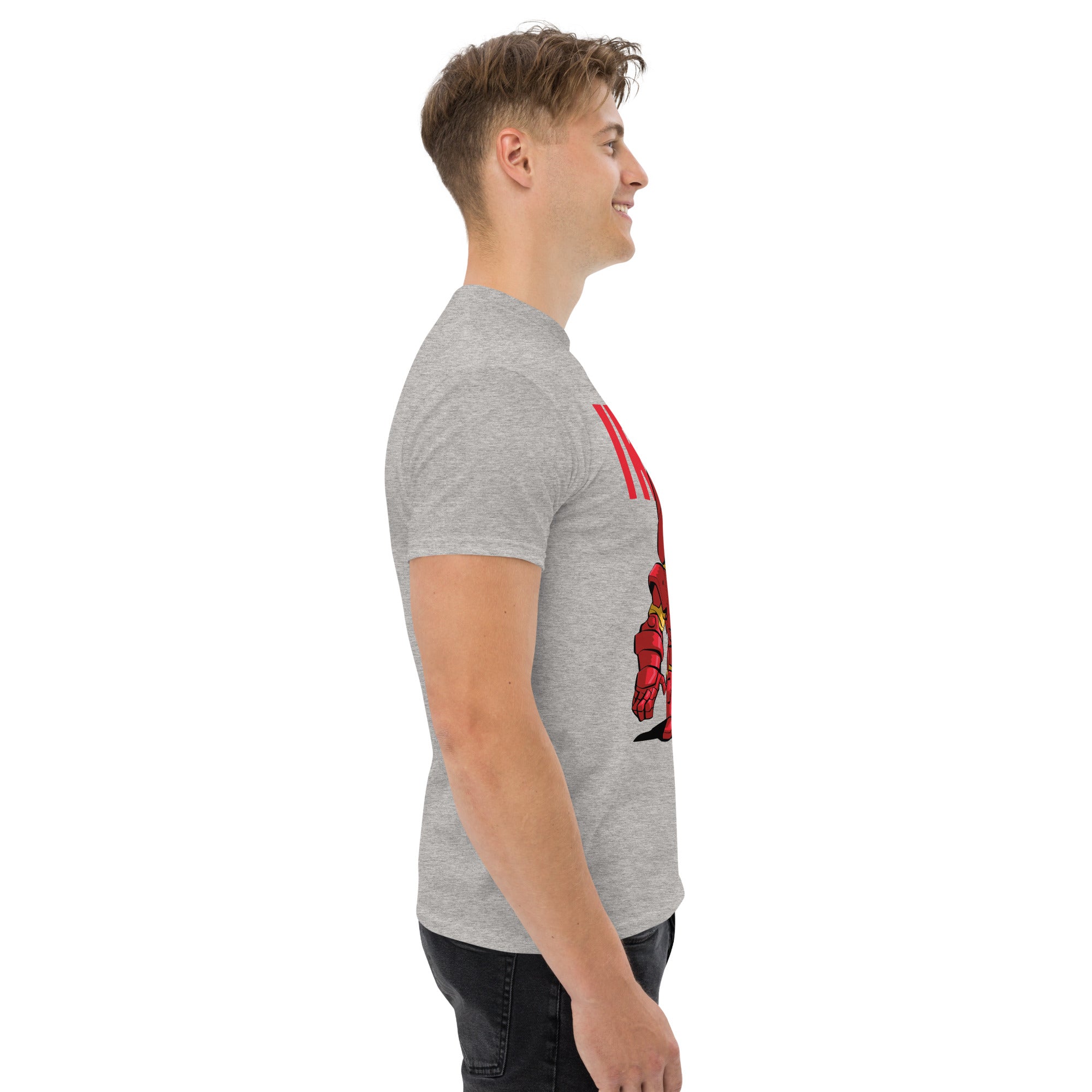 T-Shirt Unisex Stampata 100% Cotone – Confortevole – Design Ironman-Biiply