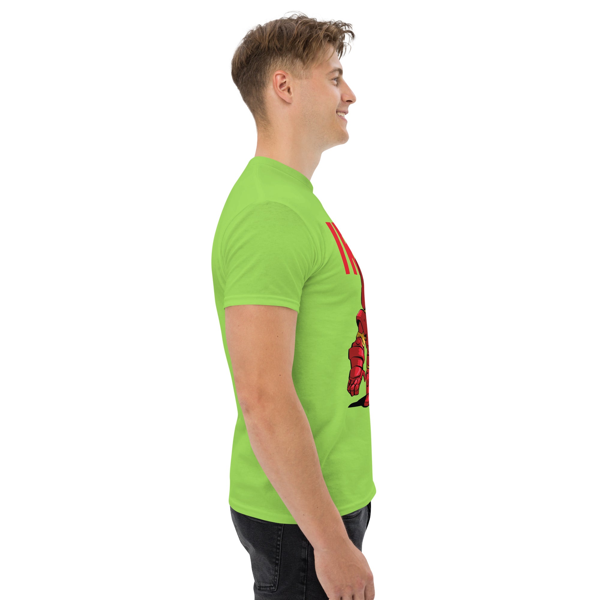 T-Shirt Unisex Stampata 100% Cotone – Confortevole – Design Ironman-Biiply