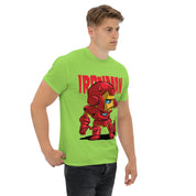 T-Shirt Unisex Stampata 100% Cotone – Confortevole – Design Ironman-Biiply