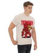 T-Shirt Unisex Stampata 100% Cotone – Confortevole – Design Ironman-Biiply