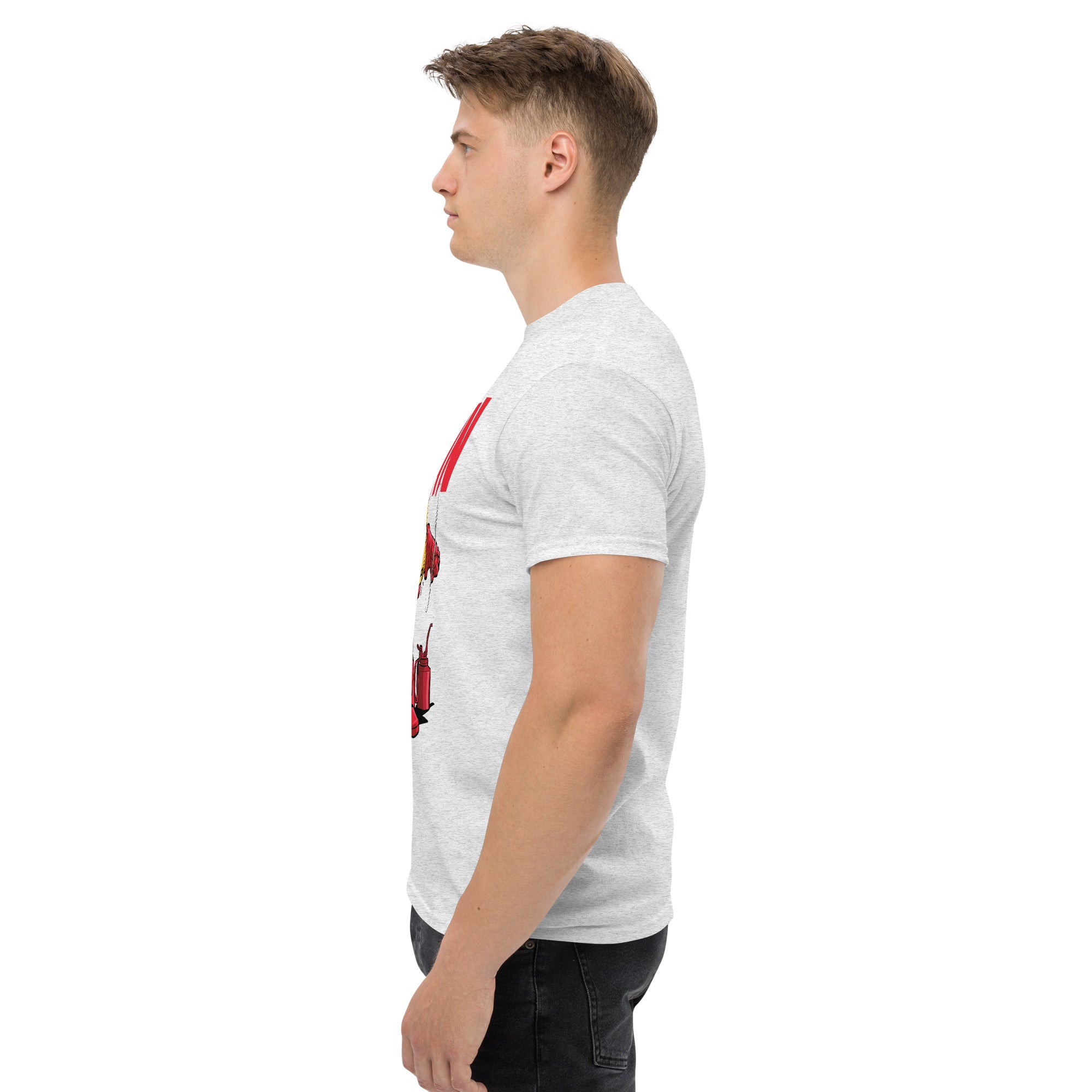 T-Shirt Unisex Stampata 100% Cotone – Confortevole – Design Ironman-Biiply