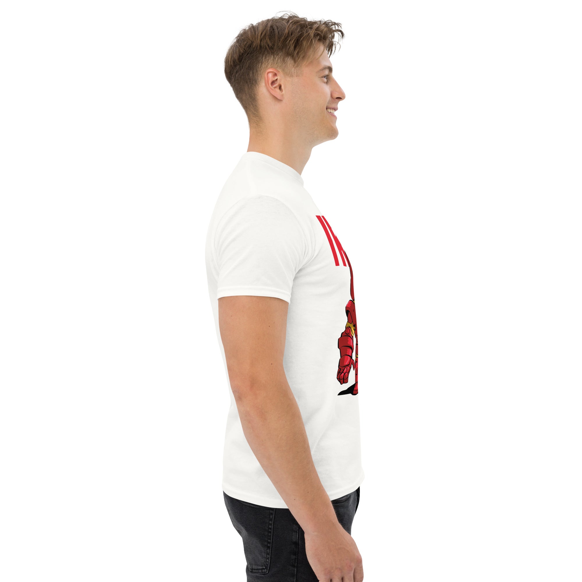 T-Shirt Unisex Stampata 100% Cotone – Confortevole – Design Ironman-Biiply
