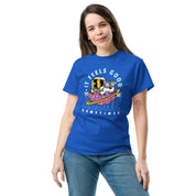 T-Shirt Unisex Stampata 100% Cotone – Confortevole – Design It Feels Good-Biiply
