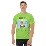 T-Shirt Unisex Stampata 100% Cotone – Confortevole – Design It's Friday Quack! Quack !-Biiply