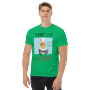 T-Shirt Unisex Stampata 100% Cotone – Confortevole – Design It's Friday Quack! Quack !-Biiply
