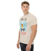T-Shirt Unisex Stampata 100% Cotone – Confortevole – Design It's Friday Quack! Quack !-Biiply