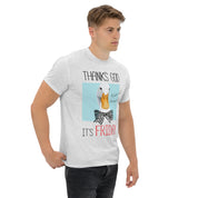 T-Shirt Unisex Stampata 100% Cotone – Confortevole – Design It's Friday Quack! Quack !-Biiply