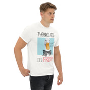 T-Shirt Unisex Stampata 100% Cotone – Confortevole – Design It's Friday Quack! Quack !-Biiply