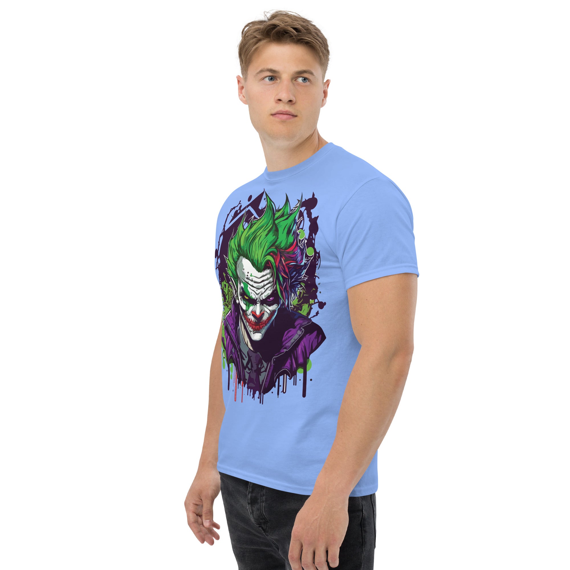 T-Shirt Unisex Stampata 100% Cotone – Confortevole – Design Joker-Biiply