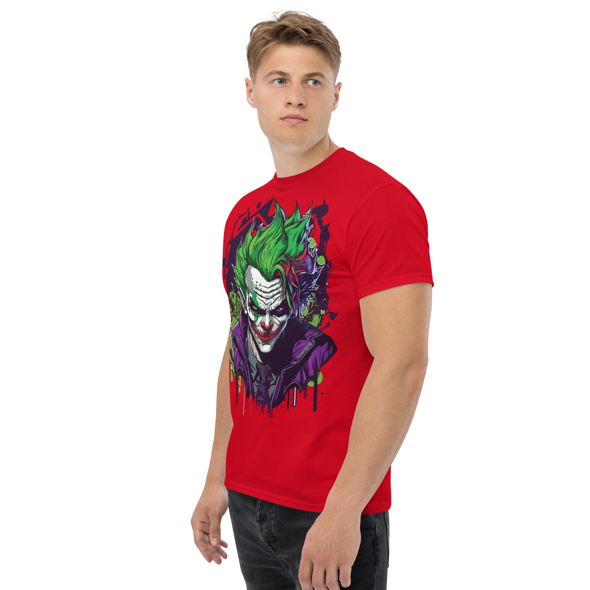 T-Shirt Unisex Stampata 100% Cotone – Confortevole – Design Joker-Biiply