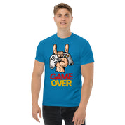 T-Shirt Unisex Stampata 100% Cotone – Confortevole – Design Joystick Game Over-Biiply