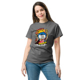 Unisex-T-Shirt aus 100 % Baumwolle – bequem – mit Doraemon-Motiv „King Smoke“.