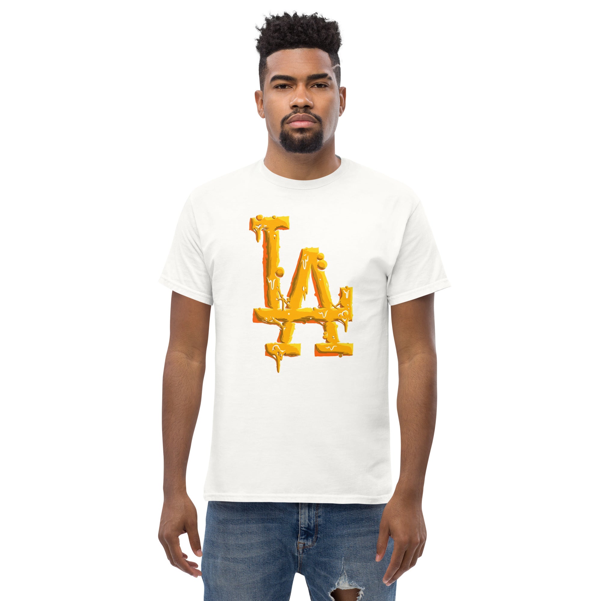 T-Shirt Unisex Stampata 100% Cotone – Confortevole – Design LA-Biiply