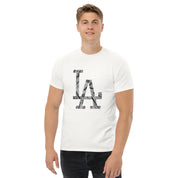 T-Shirt Unisex Stampata 100% Cotone – Confortevole – Design LA Dollar-Biiply