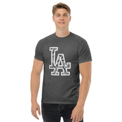 T-Shirt Unisex Stampata 100% Cotone – Confortevole – Design LA Dollar-Biiply