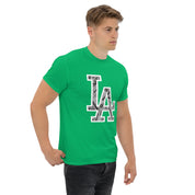 T-Shirt Unisex Stampata 100% Cotone – Confortevole – Design LA Dollar-Biiply