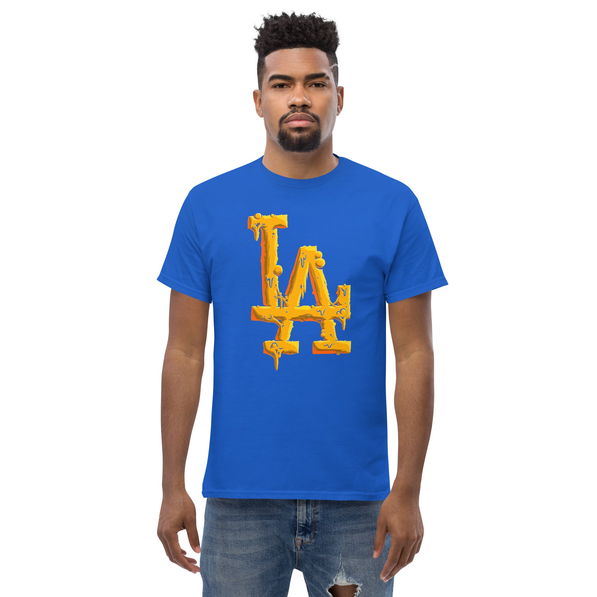 T-Shirt Unisex Stampata 100% Cotone – Confortevole – Design LA-Biiply