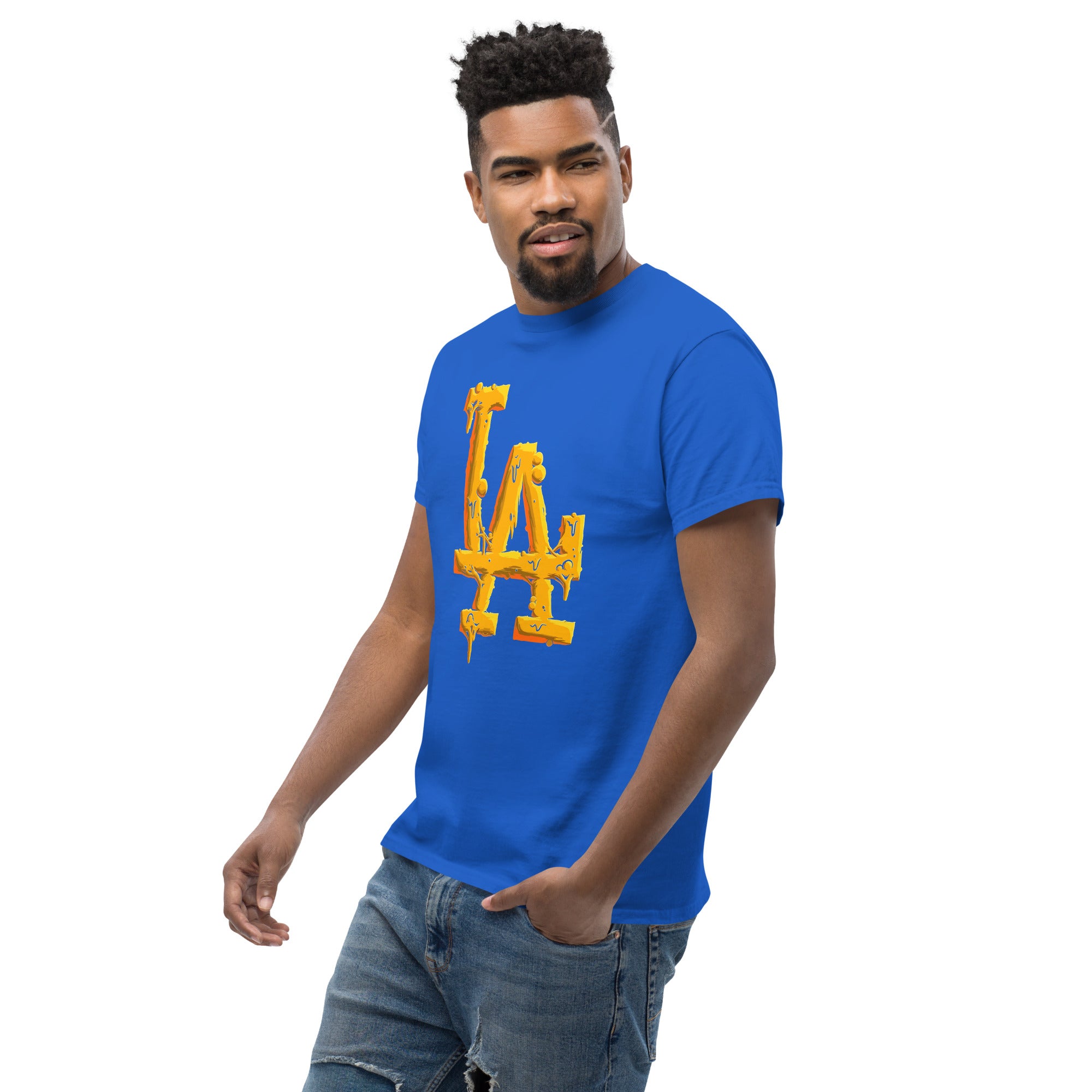 T-Shirt Unisex Stampata 100% Cotone – Confortevole – Design LA-Biiply
