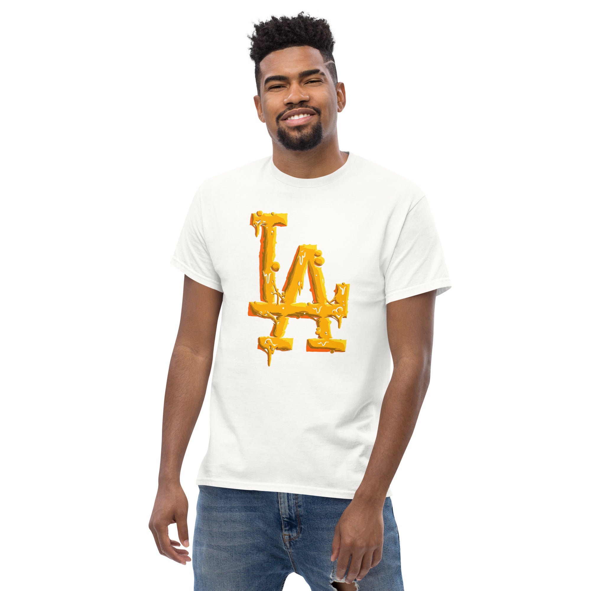 T-Shirt Unisex Stampata 100% Cotone – Confortevole – Design LA-Biiply