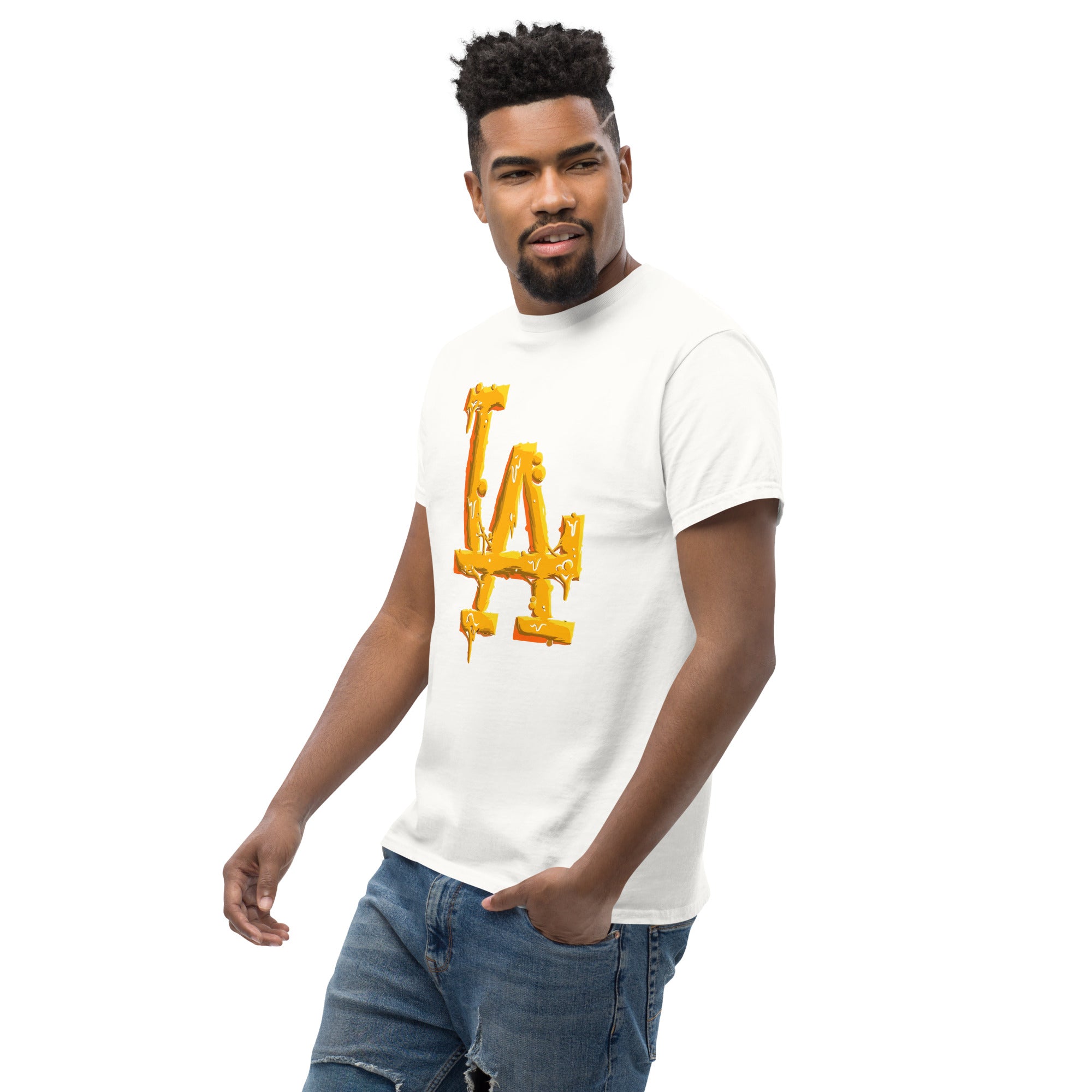 T-Shirt Unisex Stampata 100% Cotone – Confortevole – Design LA-Biiply
