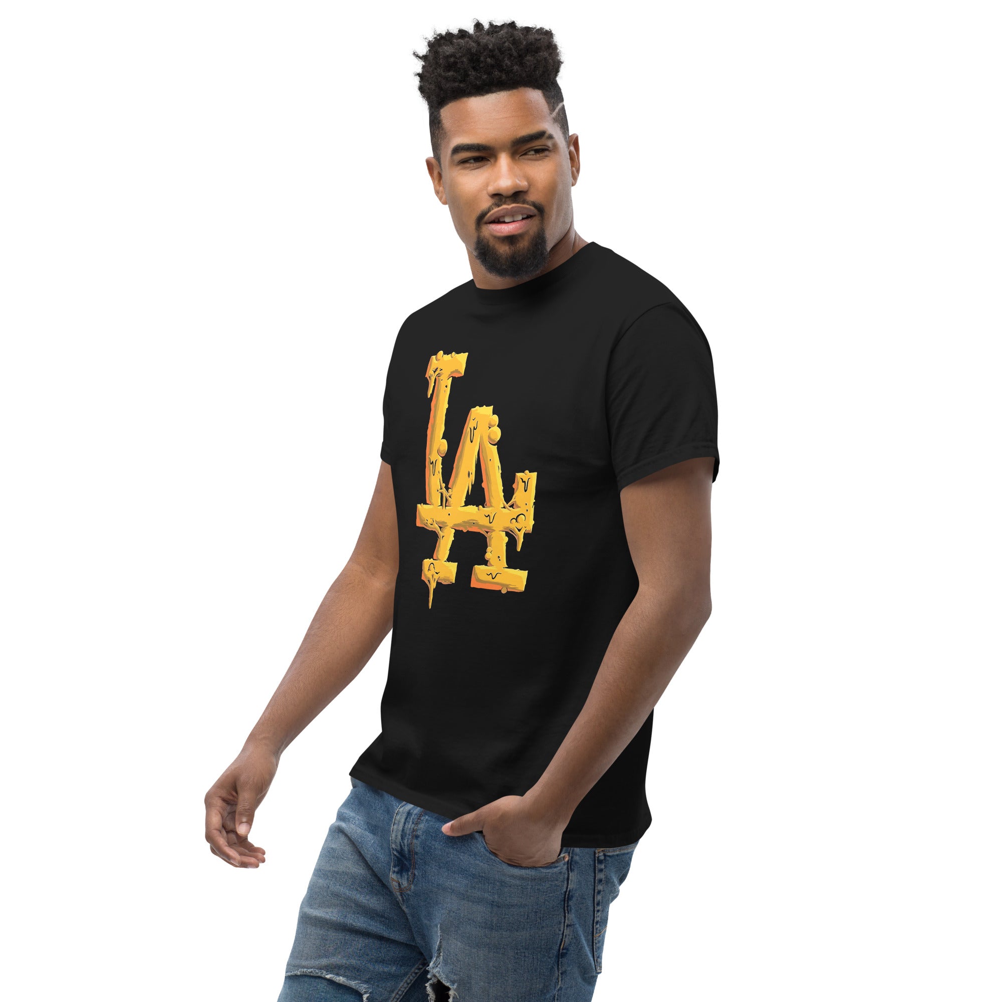 T-Shirt Unisex Stampata 100% Cotone – Confortevole – Design LA-Biiply