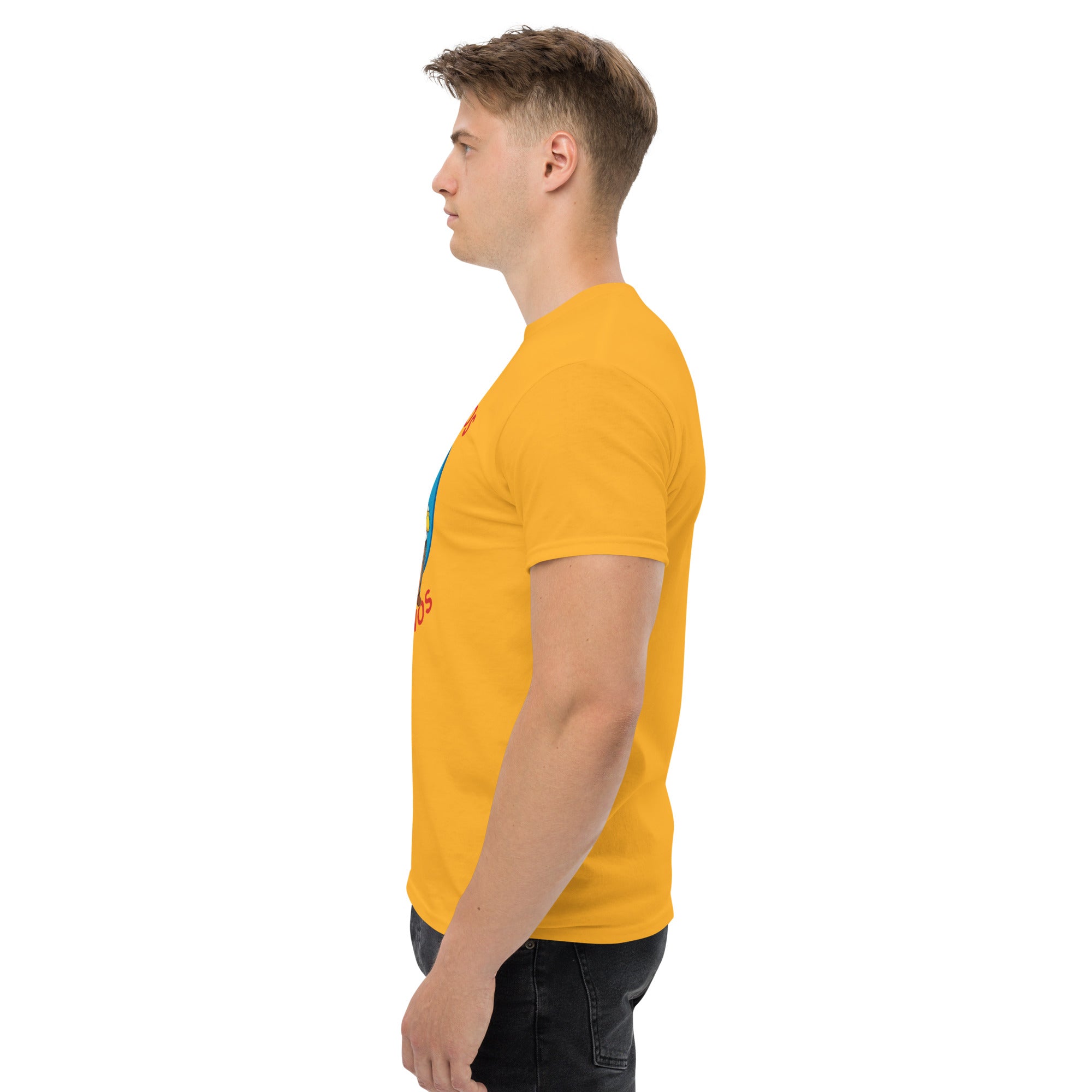 T-Shirt Unisex Stampata 100% Cotone – Confortevole – Design Los Pollos Hermanos Anime-Biiply