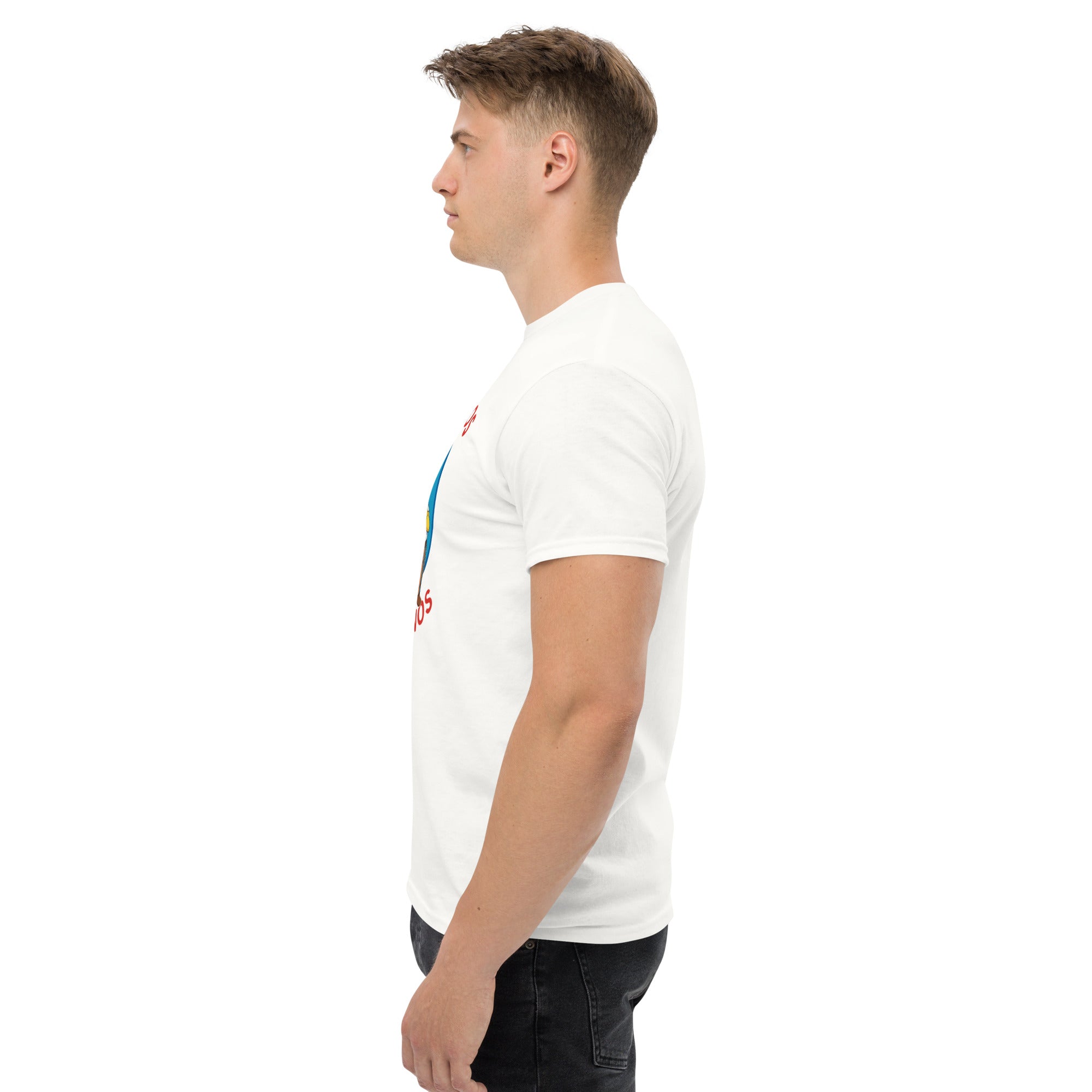 T-Shirt Unisex Stampata 100% Cotone – Confortevole – Design Los Pollos Hermanos Anime-Biiply